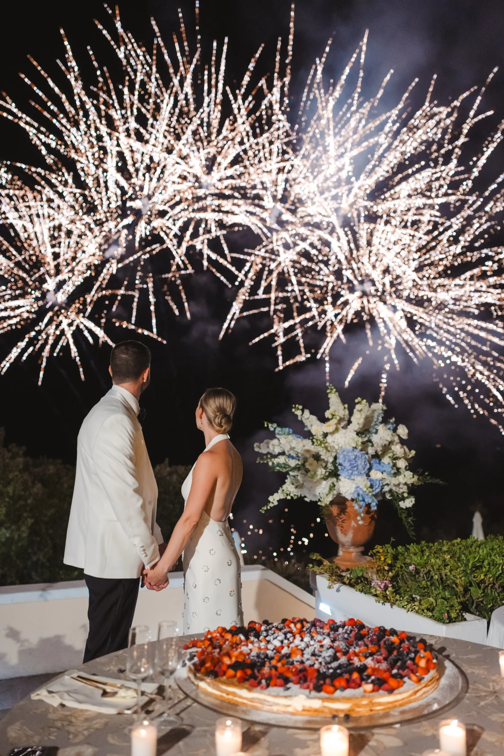 Romantic Italian wedding landscape symbolizing a lifetime memory