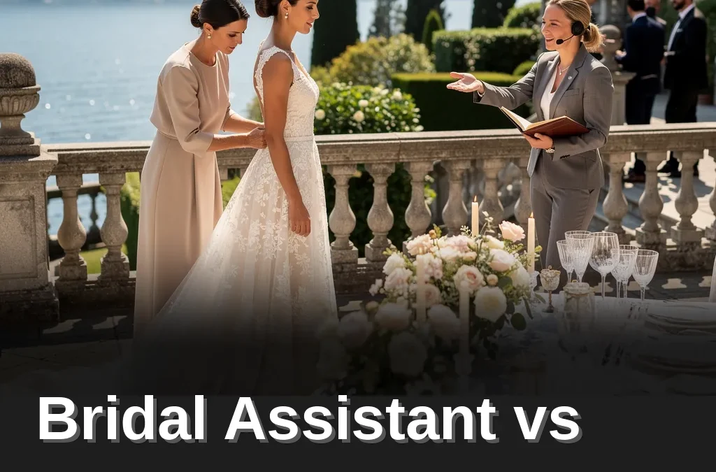 Bridal Assistant vs Wedding Planner on Wedding Day: Luxury Destination