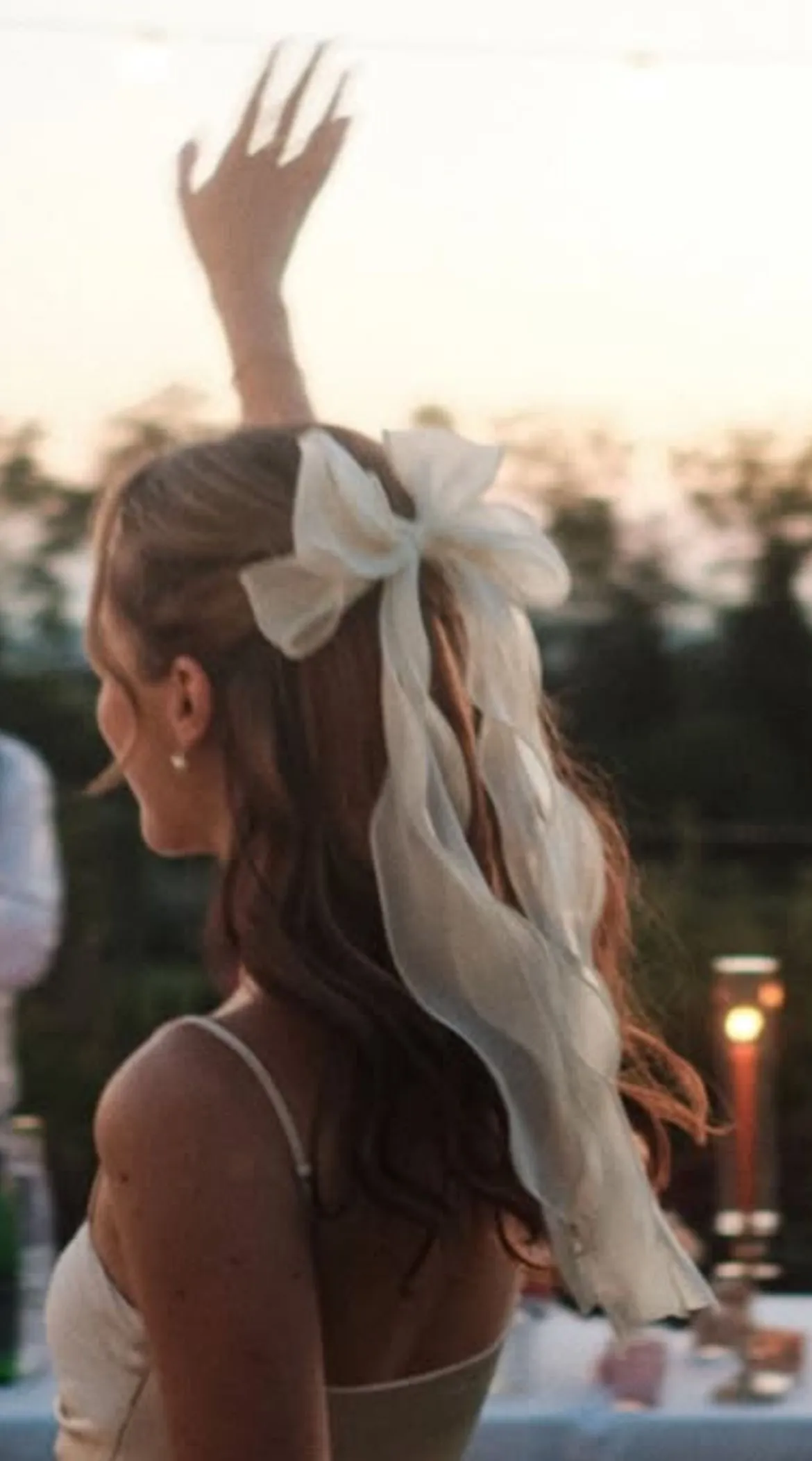 Refined bridal silhouette reflecting Italian elopement fashion trends